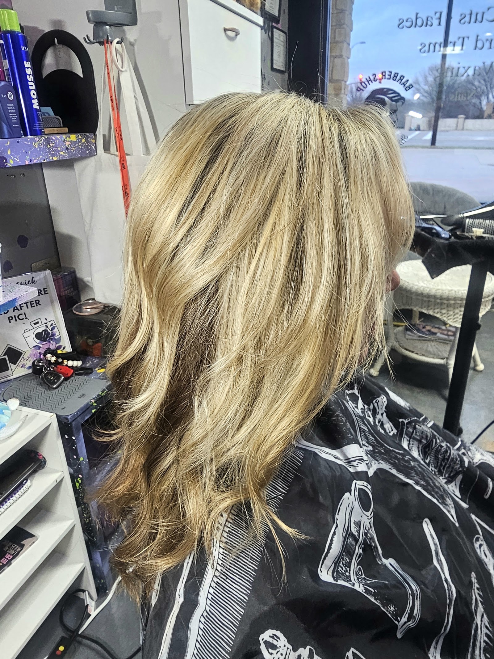 Altered Aura Salon nail work in Weatherford, Texas